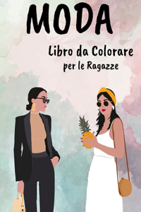 Moda Libro da Colorare per le Ragazze
