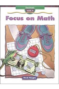 Steck-Vaughn Focus on Math: Student Edition 10 Pack Grade 5 Level E