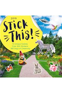2019 Stick This!(tm) Wall Calendar