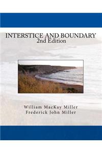 INTERSTICE AND BOUNDARY 2nd Edition