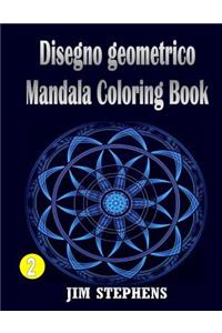 Disegno geometrico Mandala Coloring Book