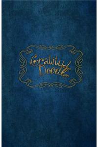 Gratitude Doodle Journal - Deep Blue Cover