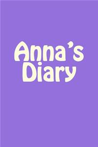 Anna's Diary