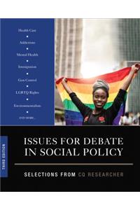 Issues for Debate in Social Policy