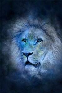 The Lion in Blue-Leo Zodiac Horoscope Journal