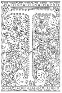 Color My Cover Journal - Creative Alphabet - T