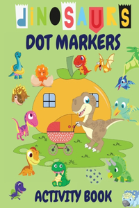 Dinosaurs Dot Markers Activity Book