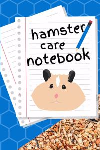 Hamster Care Notebook