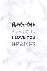 32 Reasons I Love You Gramps
