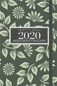 Very Floral 2020 WeeK & Month Diary