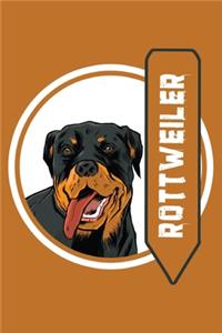 Rottweiler Notizbuch