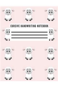 Cursive Handwriting Notebook