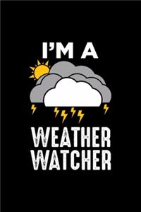 Meteorologist Weather Weatherman Meteorology: Blank Lined Notebook Journal for Work, School, Office - 6x9 110 page