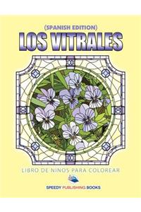 Los Vitrales Libro De Niños Para Colorear (Spanish Edition)
