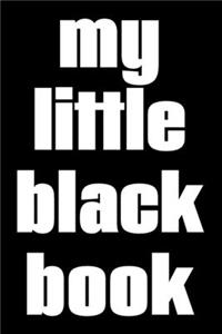 My Little Black Book