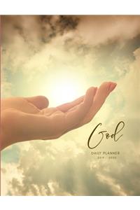 Planner July 2019- June 2020 God Monthly Weekly Daily Calendar