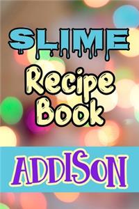 Slime Recipe Book Addison