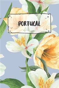 Portugal: Ruled Travel Diary Notebook or Journey Journal - Lined Trip Pocketbook for Men and Women with Lines