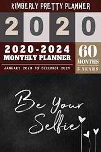5 year monthly planner 2020-2024
