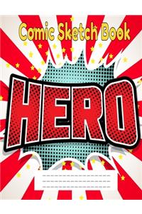 Heroes Comic Sketch Book