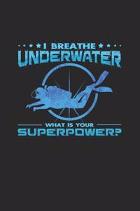 I breathe underwater