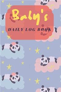 Baby's Daily Log Book