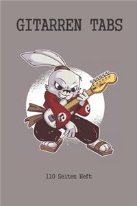 Gitarren Tab Heft 110 Seiten