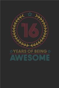 16 Years Of Being Awesome