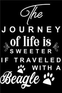 The Journey of life is sweeter if traveled with a Beagle