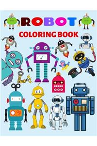 Robot Coloring Book