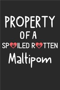 Property Of A Spoiled Rotten Maltipom