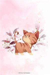 Kitten Notebook
