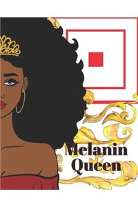 Melanin Queen: Lined Notebook for African American Women; Black History Gift