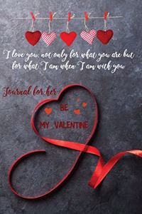 Be My Valentine Journal for Her
