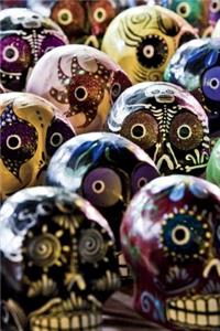 Rows of Sugar Skulls Journal
