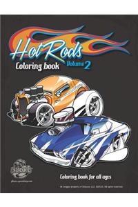 Hot Rods Coloring Book Vol 2