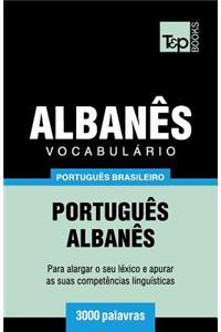 Vocabulário Português Brasileiro-Albanês - 3000 palavras