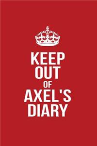 Keep Out of Axel's Diary