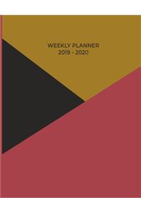Weekly Planner 2019 - 2020