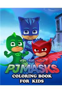 PJ MASKS Coloring Book for Kids
