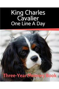 King Charles Cavalier- One Line a Day
