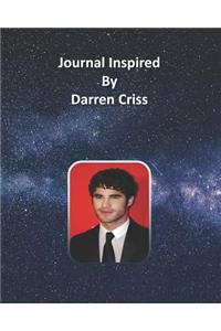 Journal Inspired by Darren Criss