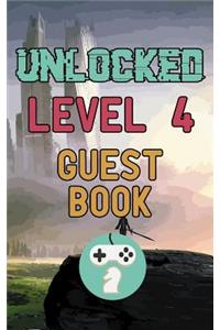 Unlocked Level 4 Guest Book