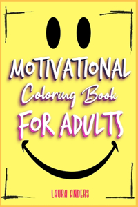 Motivational coloring book for adults