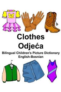 English-Bosnian Clothes Bilingual Children's Picture Dictionary
