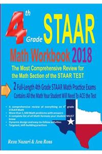 4th Grade Staar Math Workbook 2018