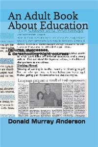 Adult Book About Education