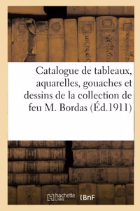 Catalogue de tableaux anciens et modernes, aquarelles, gouaches et dessins, meubles du XVIIIe