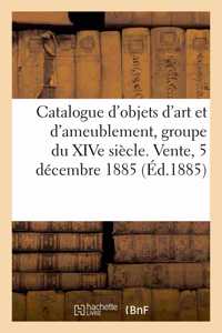 Catalogue d'Objets d'Art Et d'Ameublement, Groupe Du Xive Siècle En Ivoire, Sculptures En Marbre