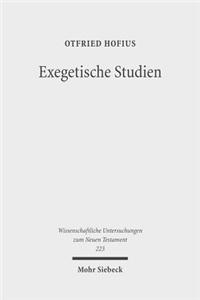 Exegetische Studien